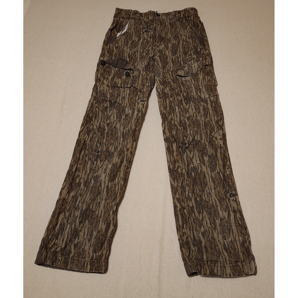 Magellan Outdoors Mossy Oak Bottomland Camo Cargo Pants Mens Small Hunting Pant